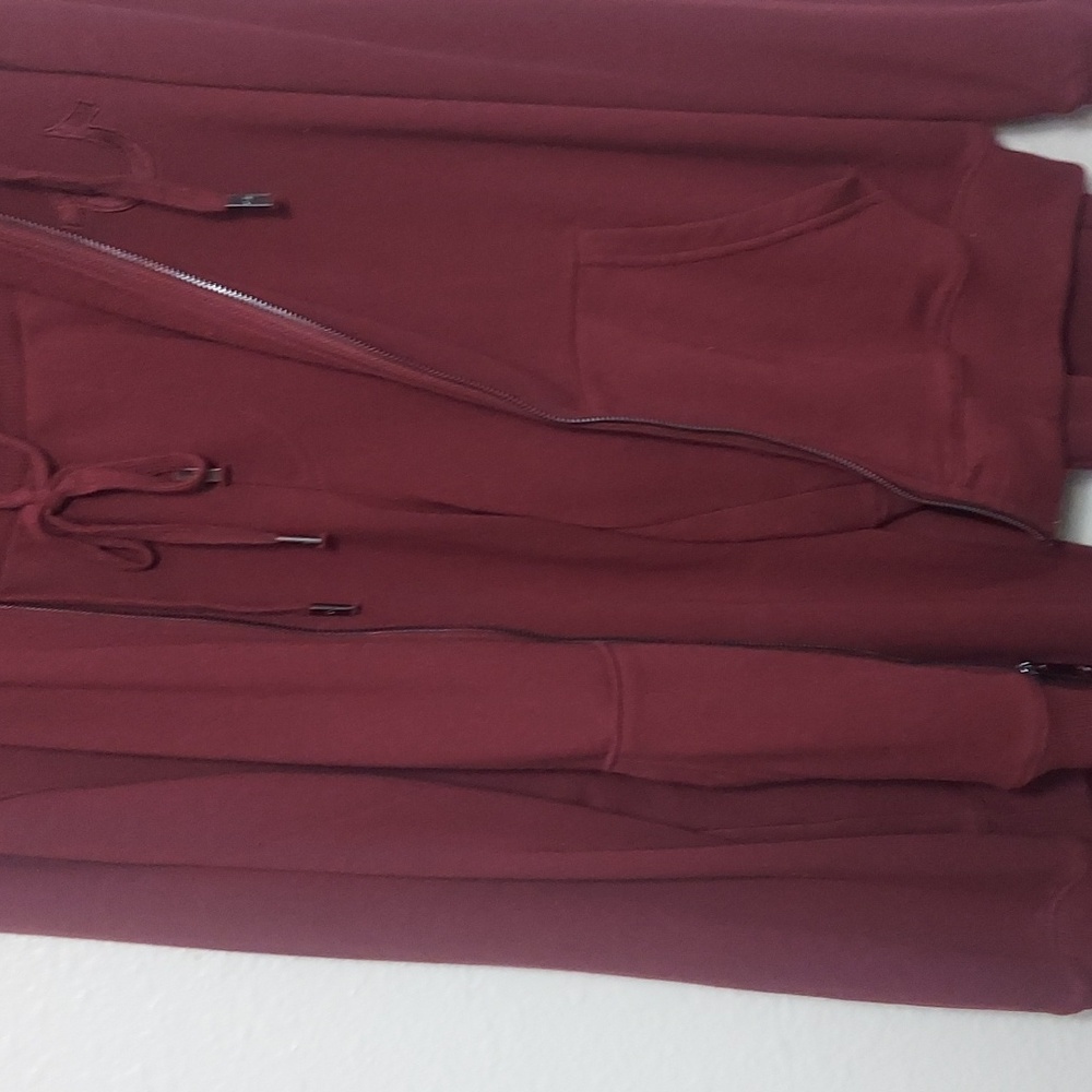 Matching sweat suits sm pants medium hooded top